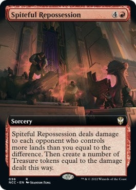 Image for Spiteful Repossession (Extended Art) (98) - Magic: The Gathering