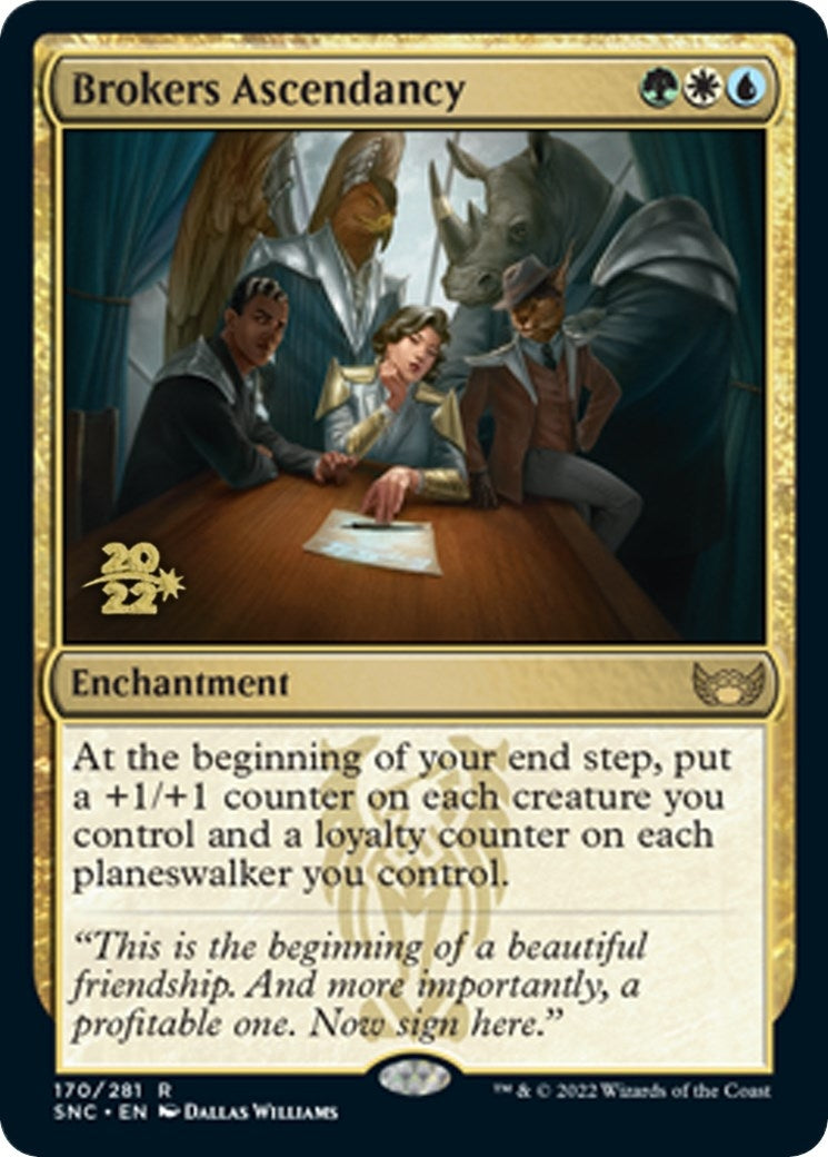 Image for Brokers Ascendancy (170) (Prerelease Cards) (PRE) - Magic: The Gathering