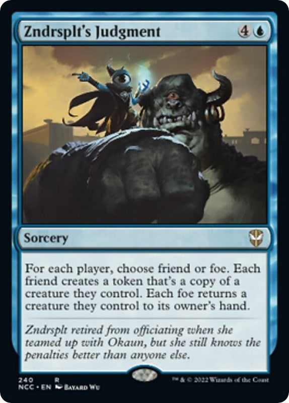 Image for Zndrsplt's Judgment (240) - Magic: The Gathering