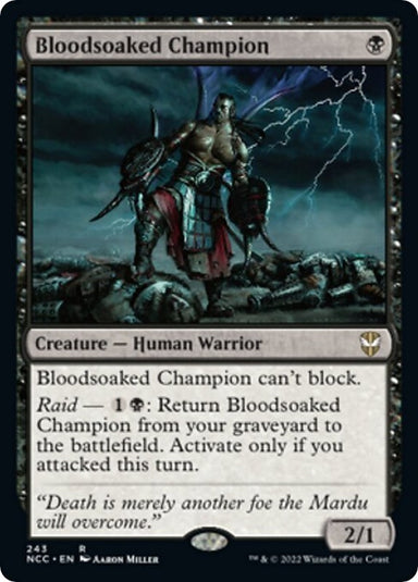 Image for Bloodsoaked Champion (243) - Magic: The Gathering
