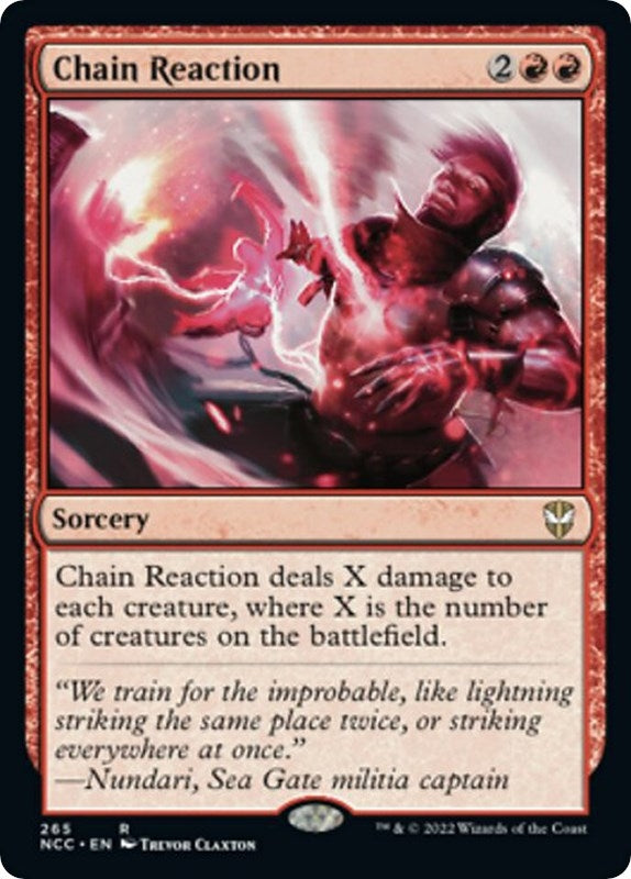 Image for Chain Reaction (265) - Magic: The Gathering