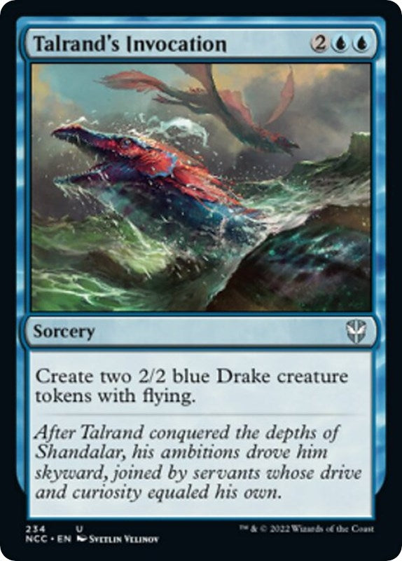 Image for Talrand's Invocation (234) - Magic: The Gathering