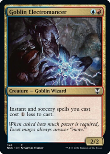 Image for Goblin Electromancer (341) - Magic: The Gathering