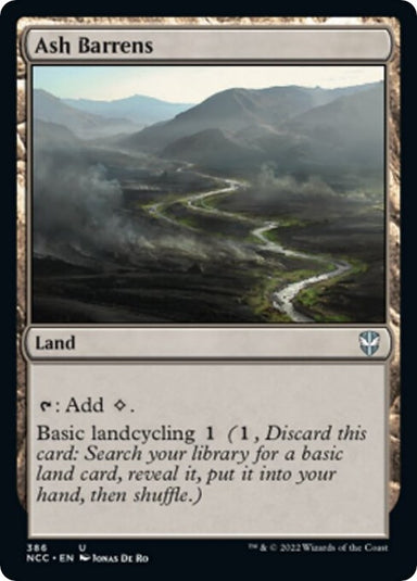 Image for Ash Barrens (386) - Magic: The Gathering