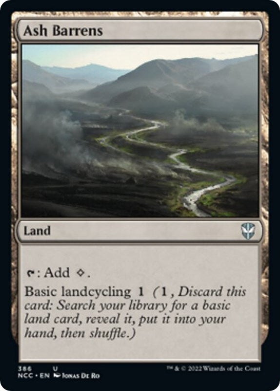 Image for Ash Barrens (386) - Magic: The Gathering