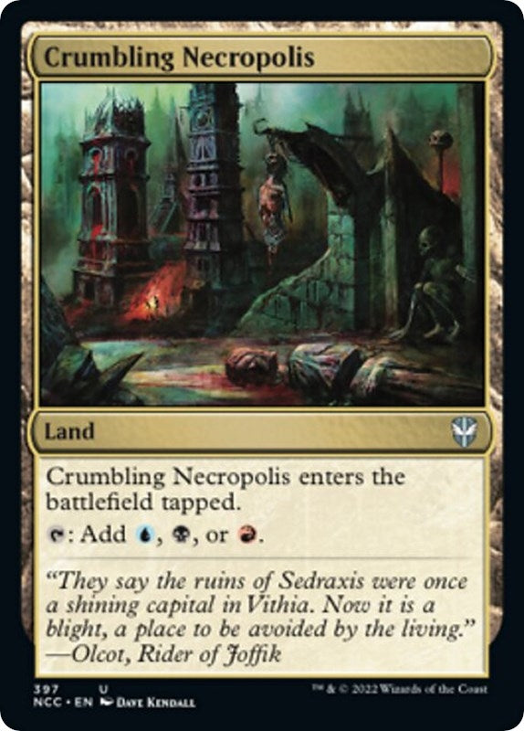 Image for Crumbling Necropolis (397) - Magic: The Gathering