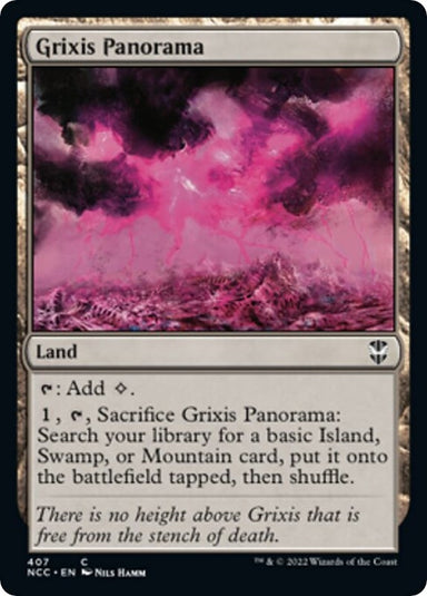 Image for Grixis Panorama (407) - Magic: The Gathering