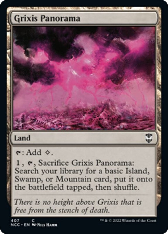 Image for Grixis Panorama (407) - Magic: The Gathering
