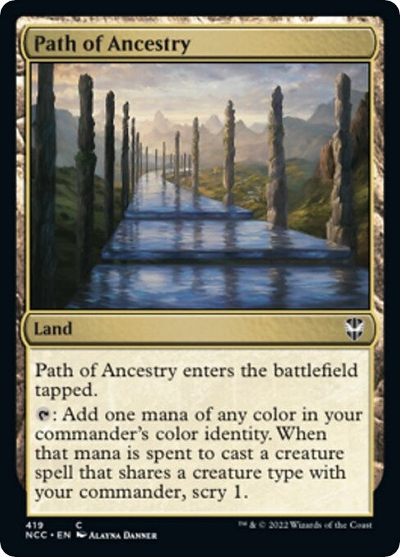 Image for Path of Ancestry (419) - Magic: The Gathering