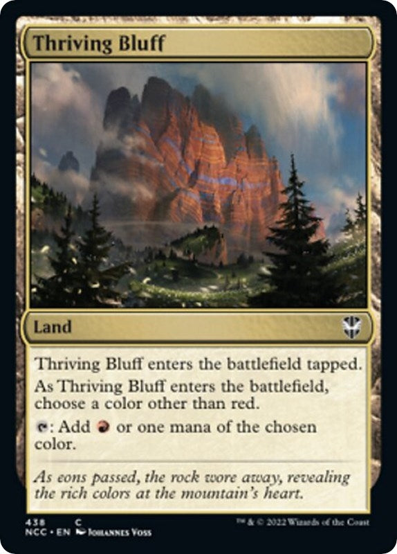 Image for Thriving Bluff (438) - Magic: The Gathering