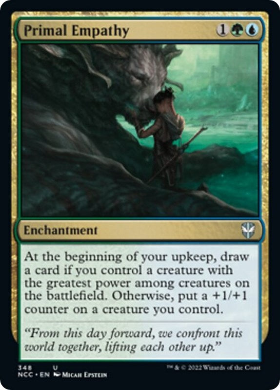 Image for Primal Empathy (348) - Magic: The Gathering