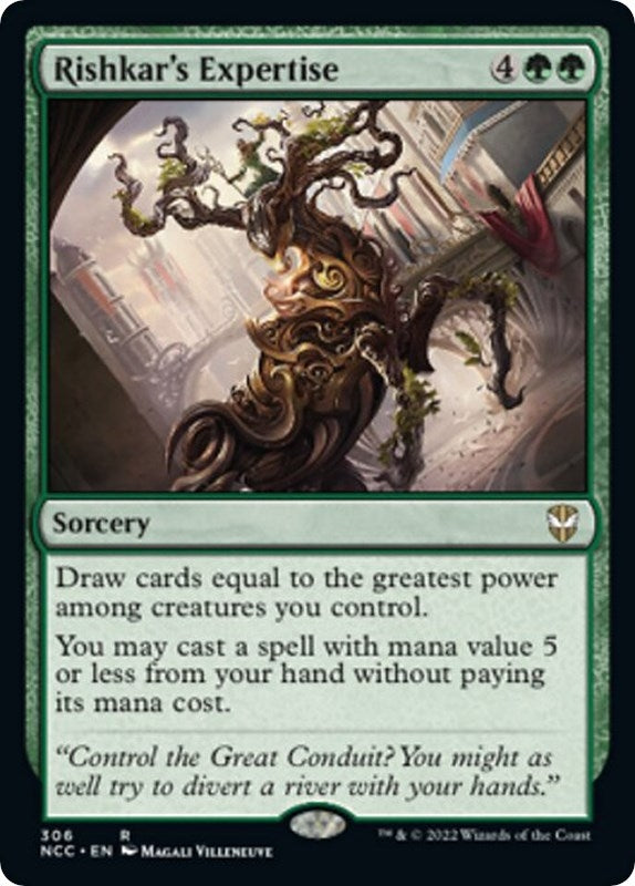 Image for Rishkar's Expertise (306) - Magic: The Gathering