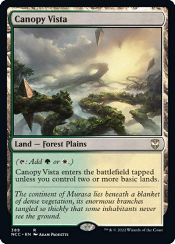 Image for Canopy Vista (389) - Magic: The Gathering