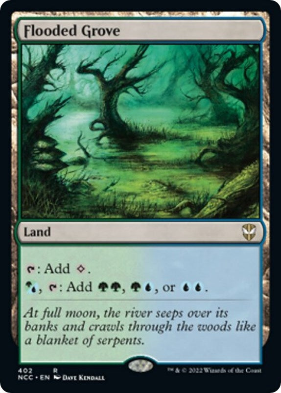 Image for Flooded Grove (402) - Magic: The Gathering