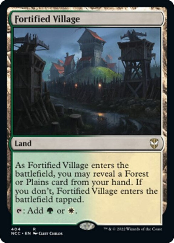 Image for Fortified Village (404) - Magic: The Gathering
