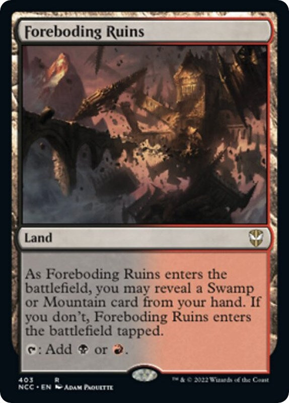 Image for Foreboding Ruins (403) - Magic: The Gathering