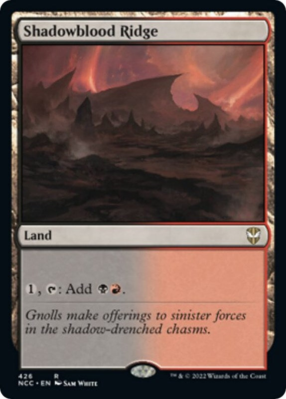 Image for Shadowblood Ridge (426) - Magic: The Gathering