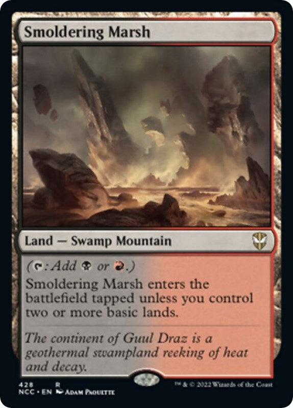 Image for Smoldering Marsh (428) - Magic: The Gathering