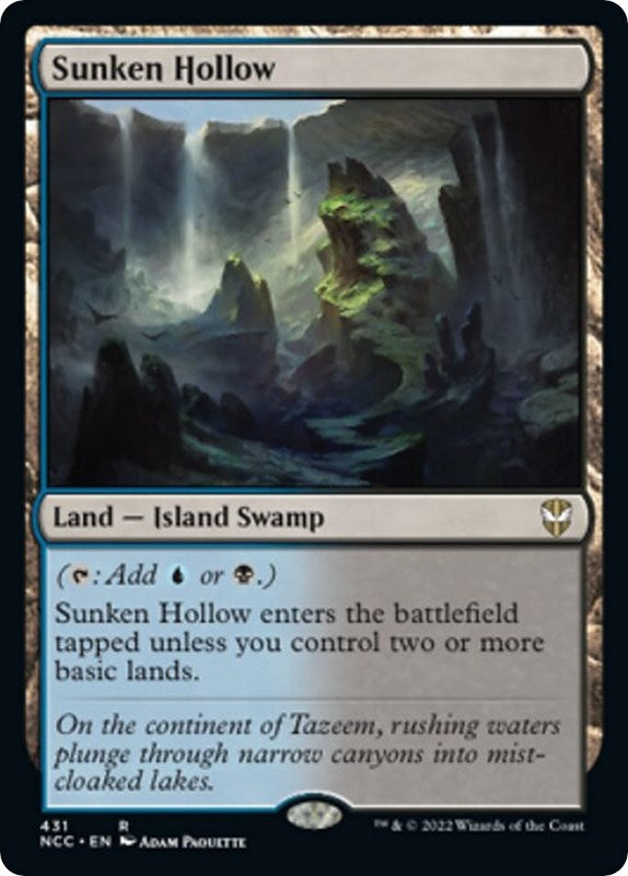 Image for Sunken Hollow (431) - Magic: The Gathering