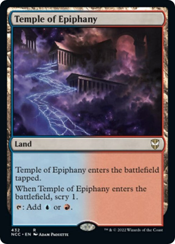 Image for Temple of Epiphany (432) - Magic: The Gathering