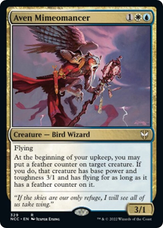 Image for Aven Mimeomancer (329) - Magic: The Gathering