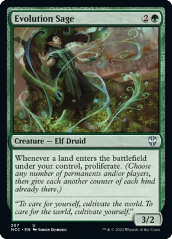 Image for Evolution Sage (287) - Magic: The Gathering