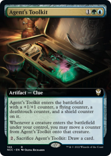 Image for Agent's Toolkit (Extended Art) (166) - Magic: The Gathering