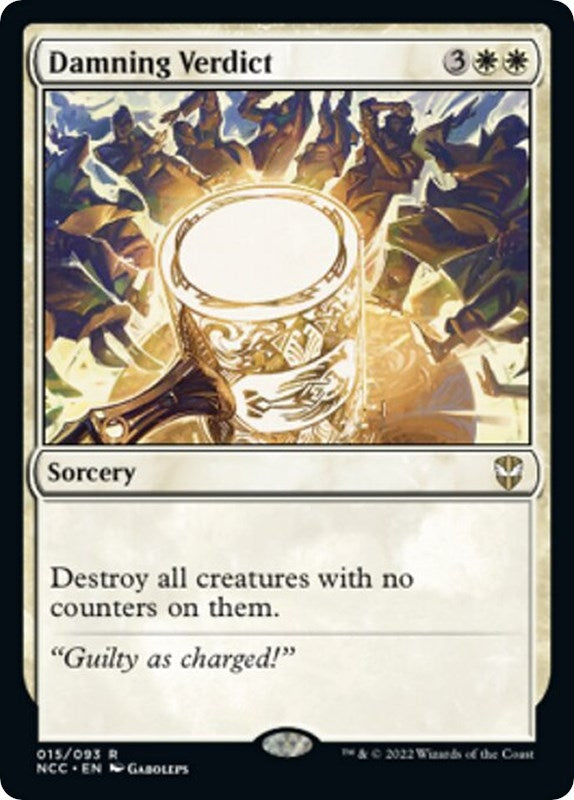 Image for Damning Verdict (15) - Magic: The Gathering