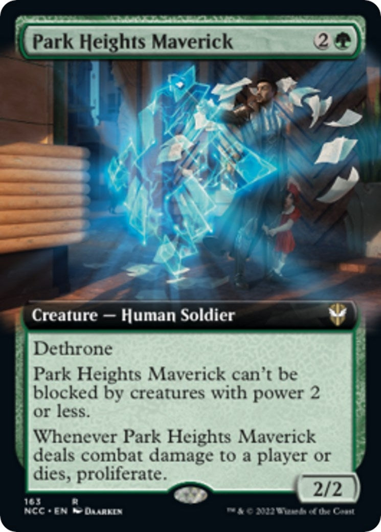 Image for Park Heights Maverick (Extended Art) (163) - Magic: The Gathering