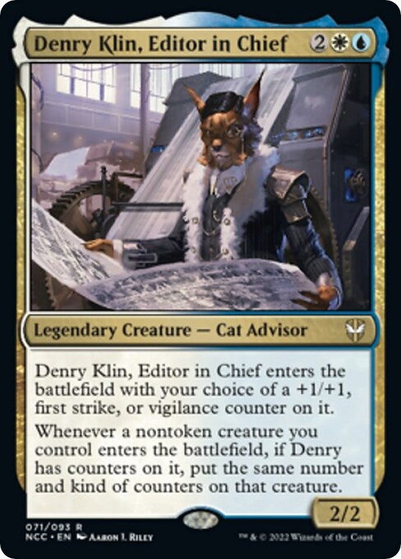 Image for Denry Klin, Editor in Chief (71) - Magic: The Gathering