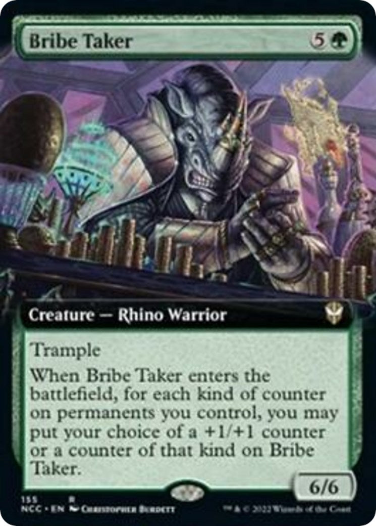 Image for Bribe Taker (Extended Art) (155) - Magic: The Gathering