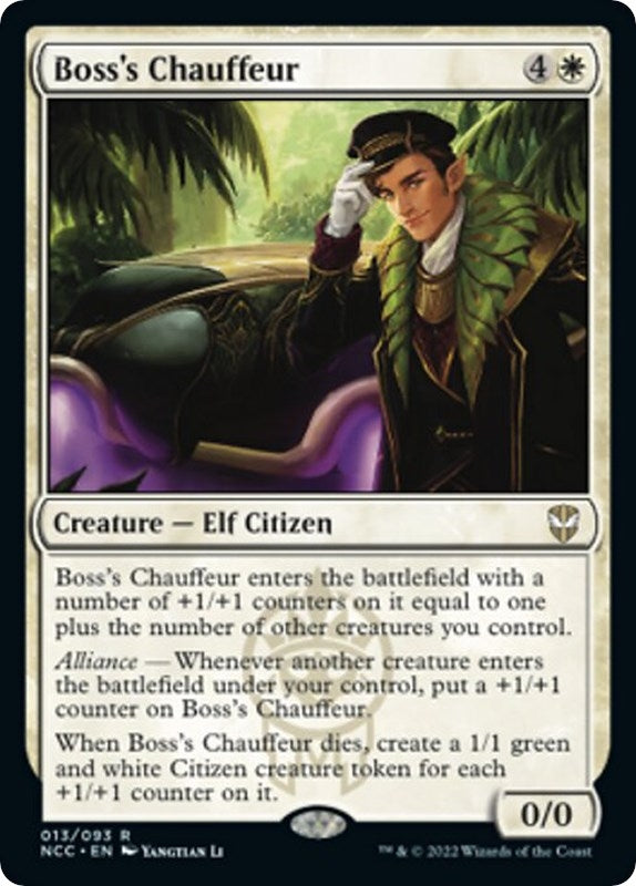 Image for Boss's Chauffeur (13) - Magic: The Gathering