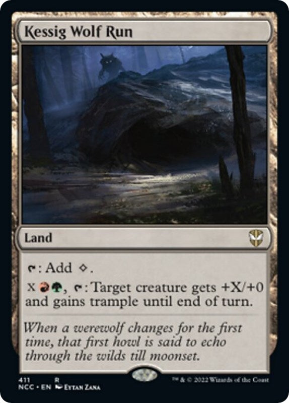 Image for Kessig Wolf Run (411) - Magic: The Gathering