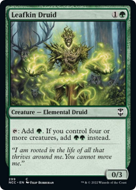 Image for Leafkin Druid (299) - Magic: The Gathering