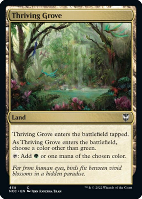 Image for Thriving Grove (439) - Magic: The Gathering