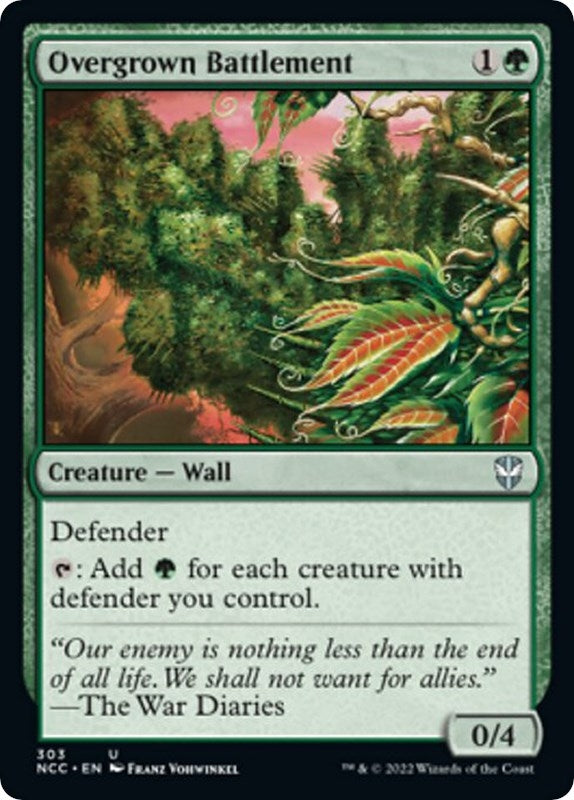 Image for Overgrown Battlement (303) - Magic: The Gathering
