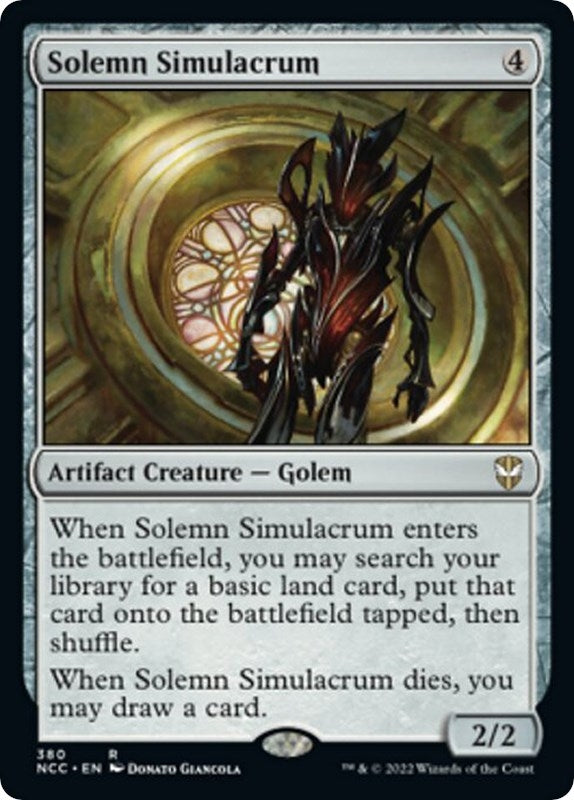 Image for Solemn Simulacrum (380) - Magic: The Gathering