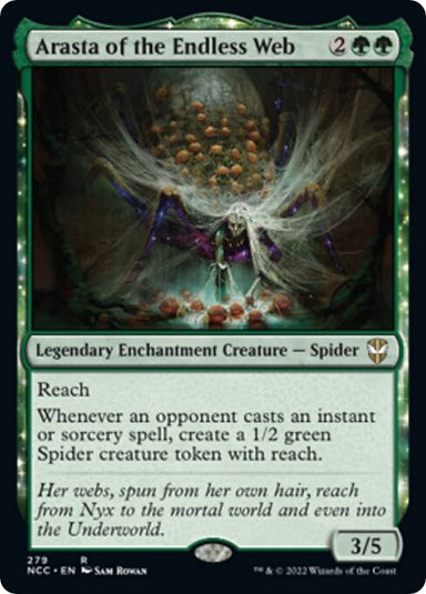 Image for Arasta of the Endless Web (279) - Magic: The Gathering