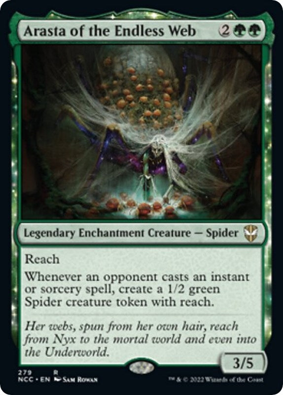 Image for Arasta of the Endless Web (279) - Magic: The Gathering