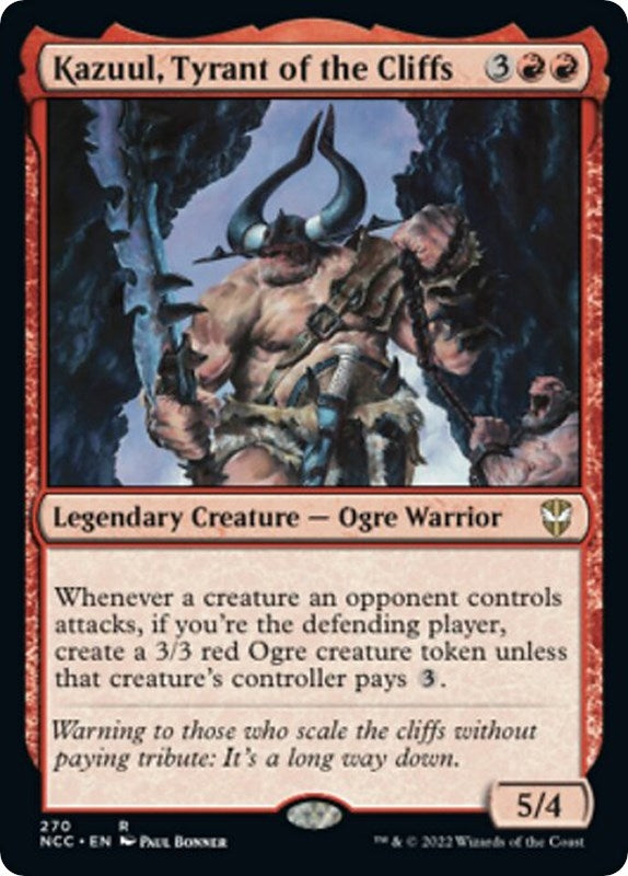 Image for Kazuul, Tyrant of the Cliffs (270) - Magic: The Gathering