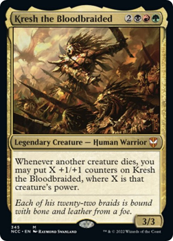 Image for Kresh the Bloodbraided (345) - Magic: The Gathering