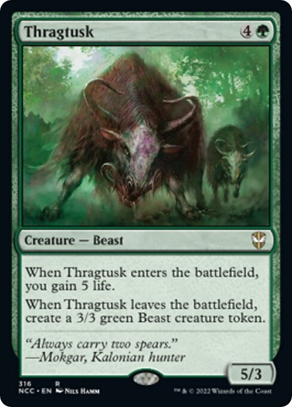 Image for Thragtusk (316) - Magic: The Gathering