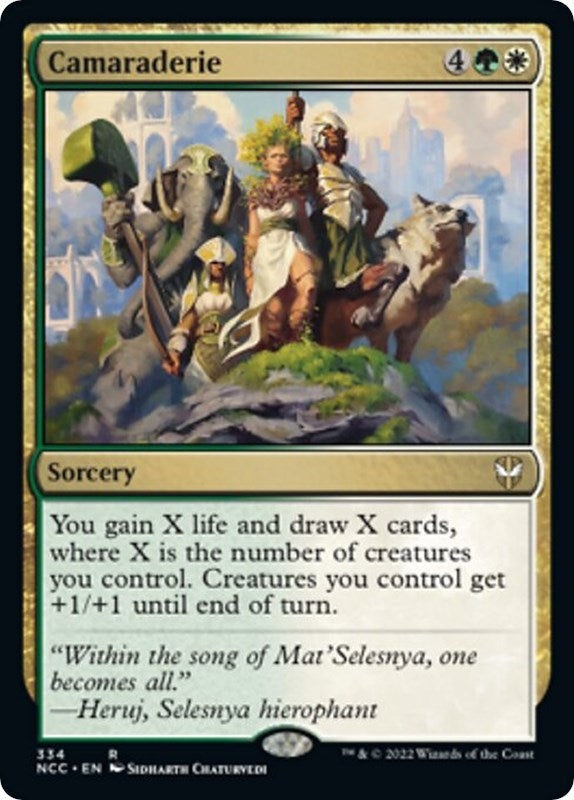Image for Camaraderie (334) - Magic: The Gathering