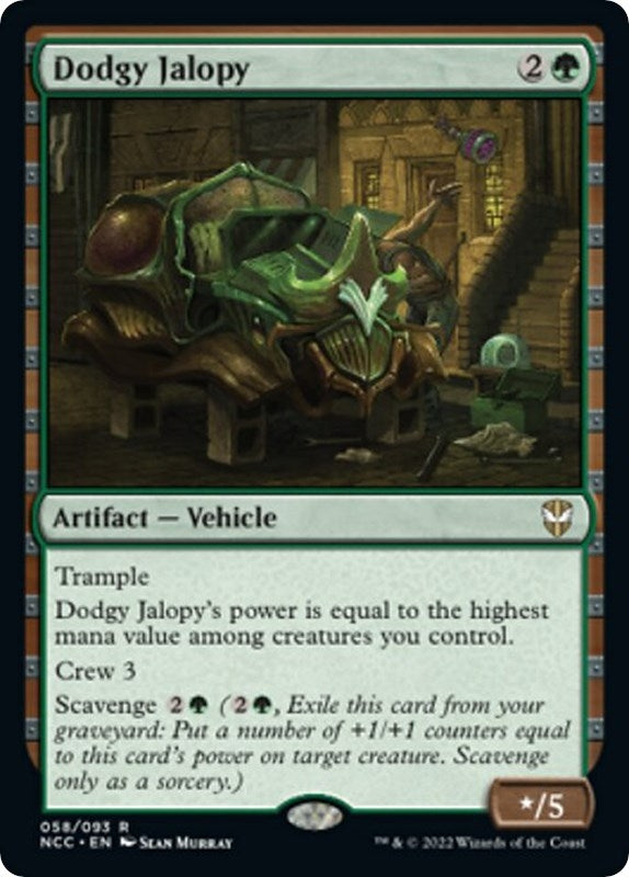 Image for Dodgy Jalopy (58) - Magic: The Gathering