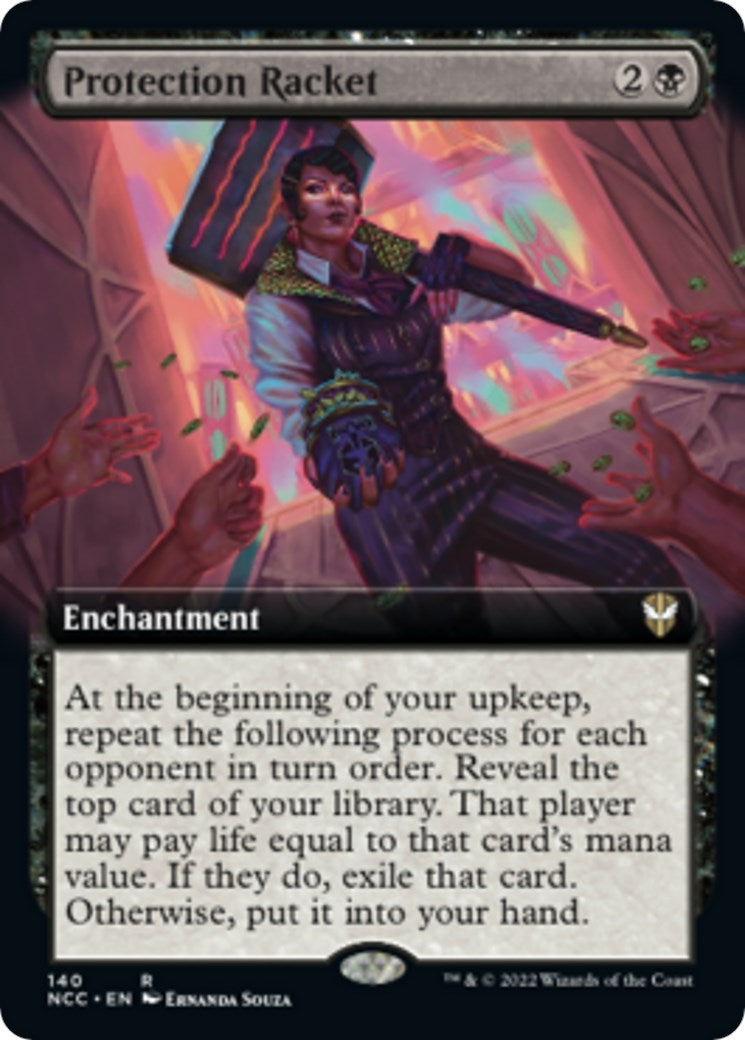 Image for Protection Racket (Extended Art) (140) - Magic: The Gathering