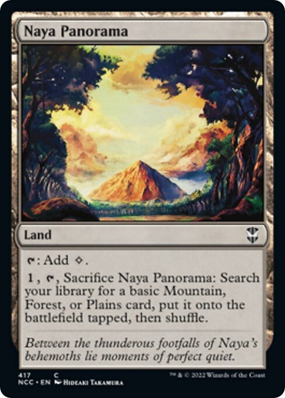 Image for Naya Panorama (417) - Magic: The Gathering