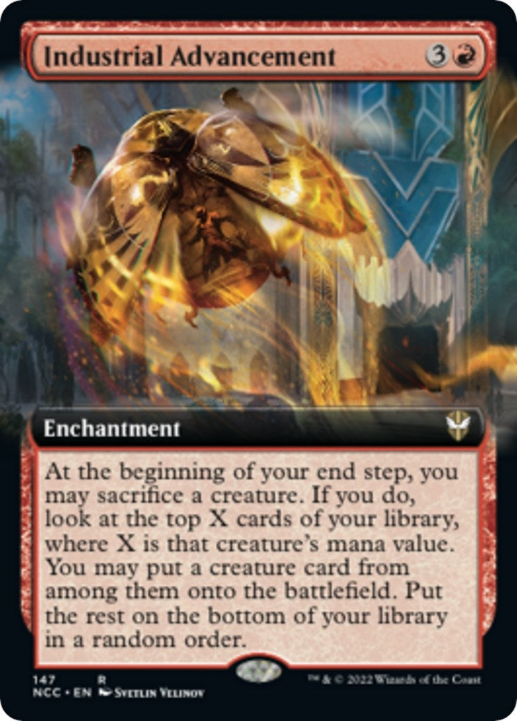 Image for Industrial Advancement (Extended Art) (147) - Magic: The Gathering