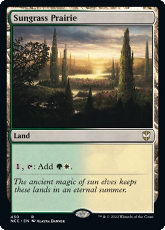 Image for Sungrass Prairie (430) - Magic: The Gathering