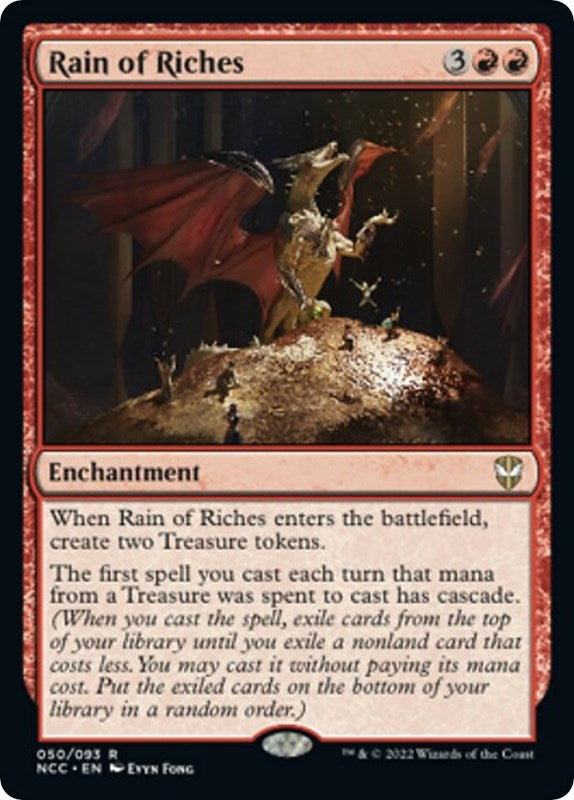 Image for Rain of Riches (50) - Magic: The Gathering
