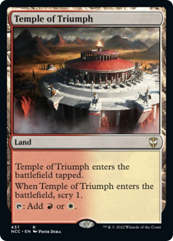 Image for Temple of Triumph (437) - Magic: The Gathering
